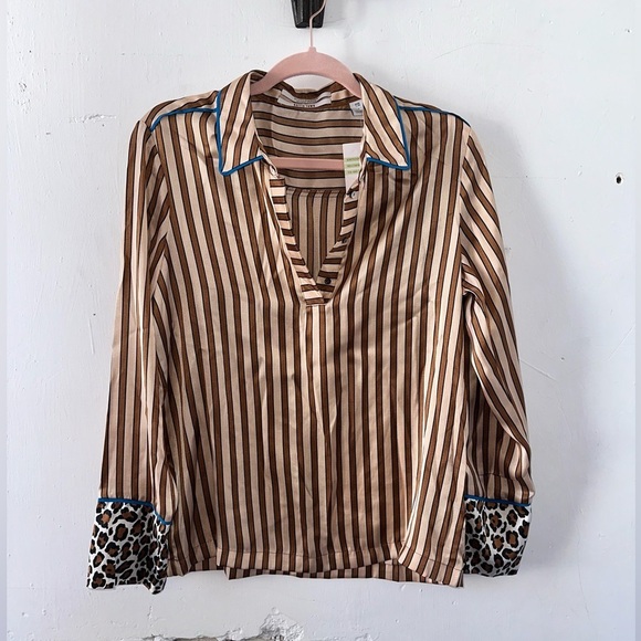 Scotch & Soda Maison Silk Blouse - Picture 2 of 6